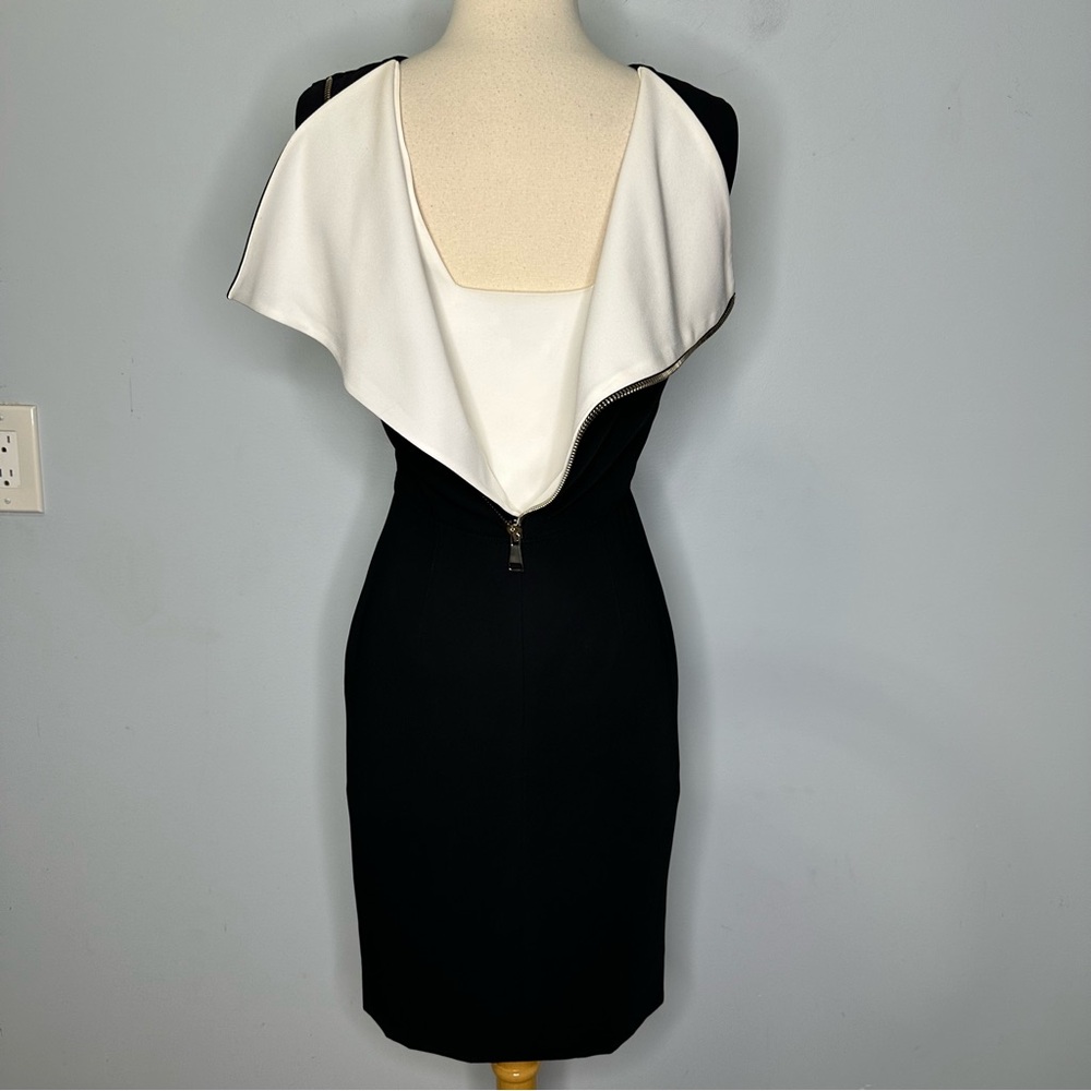 Givenchy Designer Black Exposed Asymmetrical Back… - image 4